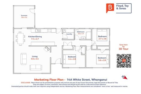 Photo of property in 14a White Street, Whanganui East, Whanganui, 4500