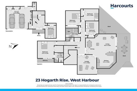 Photo of property in 23 Hogarth Rise, West Harbour, Auckland, 0618