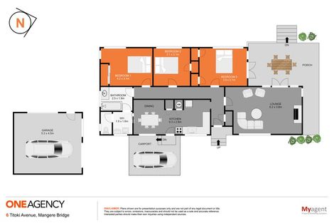 Photo of property in 1/6 Titoki Avenue, Mangere Bridge, Auckland, 2022