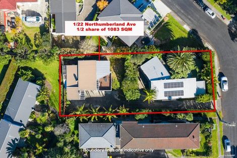 Photo of property in 1/22 Northumberland Avenue, Belmont, Auckland, 0622
