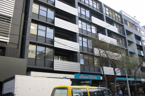 Photo of property in Gerondis Bldg Apartments, 407/60 Willis Street, Wellington Central, Wellington, 6011