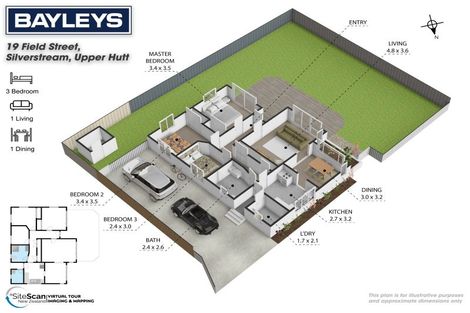 Photo of property in 19 Field Street, Silverstream, Upper Hutt, 5019