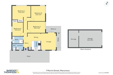 Photo of property in 7 Morrin Street, Manurewa, Auckland, 2102