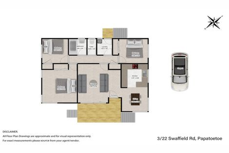 Photo of property in 3/22 Swaffield Road, Papatoetoe, Auckland, 2025