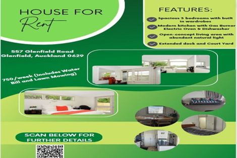 Photo of property in 557 Glenfield Road, Glenfield, Auckland, 0629