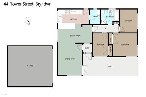 Photo of property in 44 Flower Street, Bryndwr, Christchurch, 8053