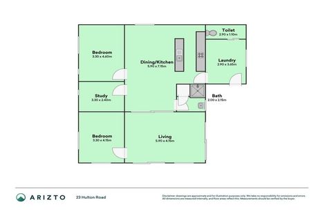 Photo of property in 23 Holton Road, Amberley, 7481