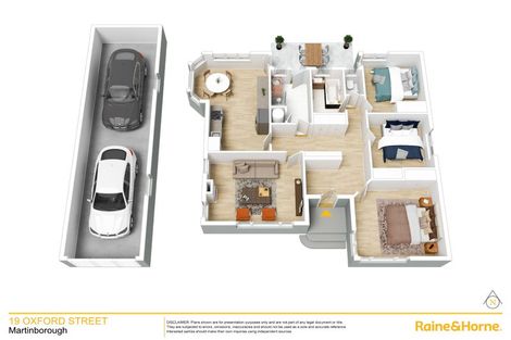 Photo of property in 19 Oxford Street, Martinborough, 5711