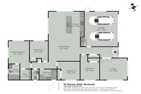 Photo of property in 93 Mclarin Road, Glenbrook, Waiuku, 2681