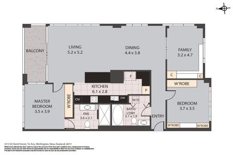 Photo of property in Chaffers Dock, 411/22 Herd Street, Te Aro, Wellington, 6011