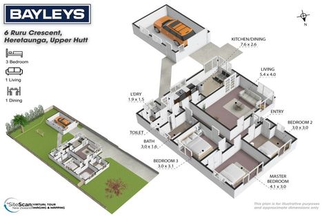 Photo of property in 6 Ruru Crescent, Heretaunga, Upper Hutt, 5018