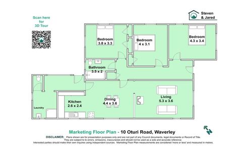 Photo of property in 10 Oturi Road, Waverley, 4510