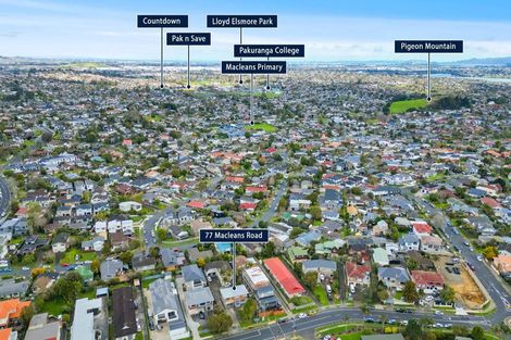 Photo of property in 77 Macleans Road, Bucklands Beach, Auckland, 2014