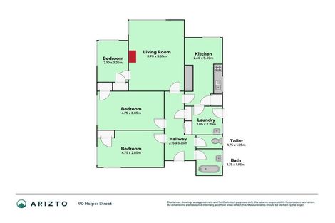 Photo of property in 90 Harper Street, Gonville, Whanganui, 4501