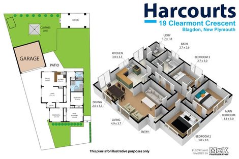 Photo of property in 19 Clearmont Crescent, Blagdon, New Plymouth, 4310