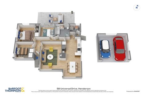 Photo of property in 58 Universal Drive, Henderson, Auckland, 0610