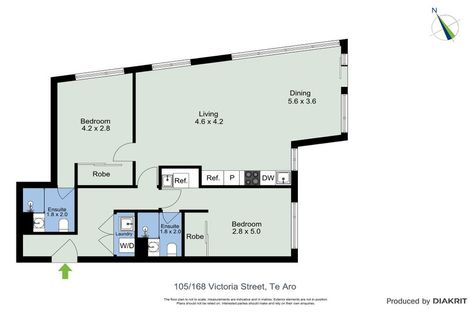 Photo of property in Vsp South, 105/168 Victoria Street, Te Aro, Wellington, 6011
