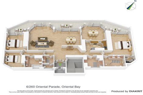 Photo of property in 6/260 Oriental Parade, Oriental Bay, Wellington, 6011