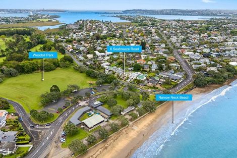 Photo of property in 6 Seabreeze Road, Narrow Neck, Auckland, 0624