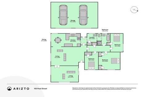 Photo of property in 105 Peat Street, Whanganui, 4500