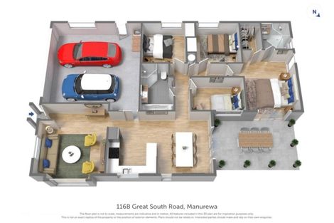 Photo of property in 116c Great South Road, Manurewa, Auckland, 2102