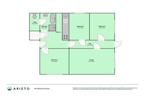 Photo of property in 14 Oxford Street, East Gore, Gore, 9710