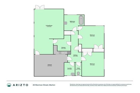 Photo of property in 65 Skerman Street, Marton, 4710