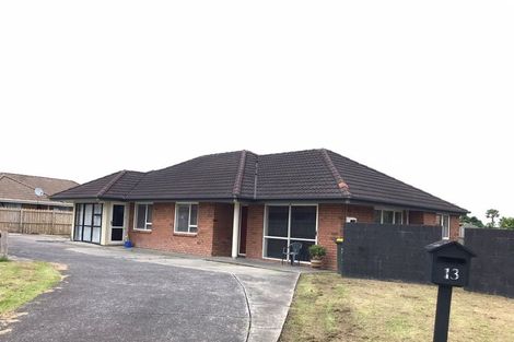 Photo of property in 13 Blowers Place, Flat Bush, Auckland, 2019
