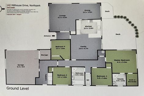 Photo of property in 142 Millhouse Drive, Northpark, Auckland, 2013