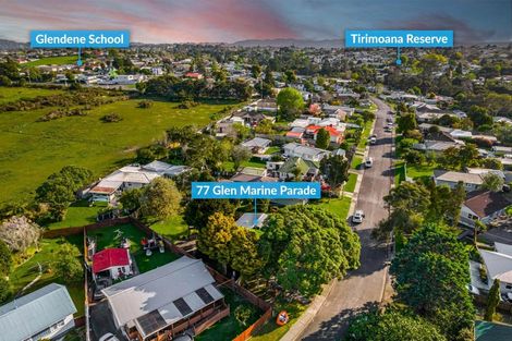 Photo of property in 77 Glen Marine Parade, Glendene, Auckland, 0602