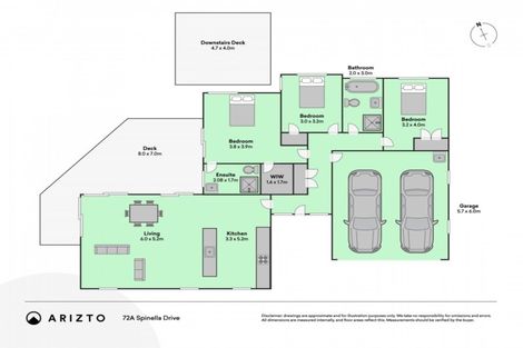 Photo of property in 2/72 Spinella Drive, Bayview, Auckland, 0629