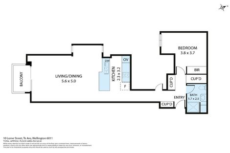 Photo of property in Republic2, 8g/10 Lorne Street, Te Aro, Wellington, 6011