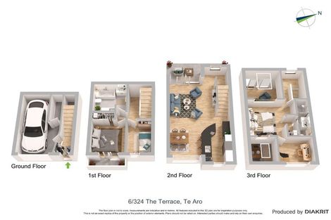 Photo of property in Fernhill Flats, 6/324 The Terrace, Te Aro, Wellington, 6011