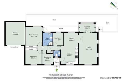 Photo of property in 15 Cargill Street, Karori, Wellington, 6012