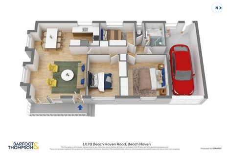 Photo of property in 1/178 Beach Haven Road, Beach Haven, Auckland, 0626