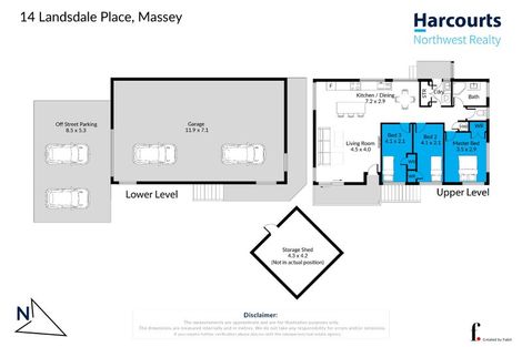 Photo of property in 14 Landsdale Place, Massey, Auckland, 0614