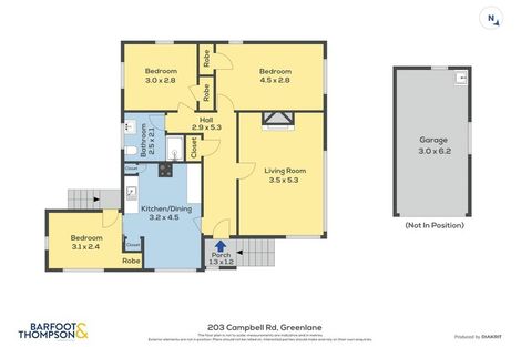 Photo of property in 203 Campbell Road, Greenlane, Auckland, 1061