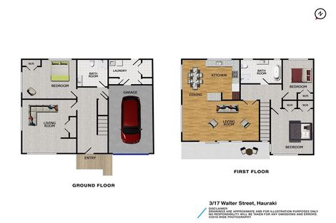 Photo of property in 3/17 Walter Street, Hauraki, Auckland, 0622