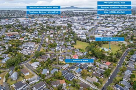 Photo of property in 27 Normanton Street, Glenfield, Auckland, 0629