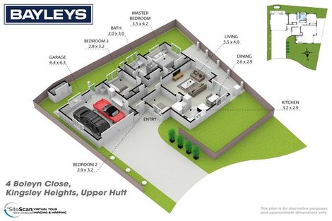 Photo of property in 4 Boleyn Close, Kingsley Heights, Upper Hutt, 5018