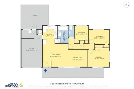 Photo of property in 1/31 Ashdown Place, Pahurehure, Papakura, 2113