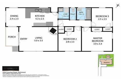 Photo of property in 2/46 Croucher Street, Richmond, 7020