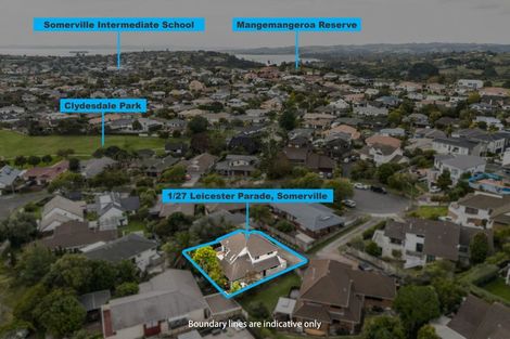 Photo of property in 1/27 Leicester Parade, Somerville, Auckland, 2014