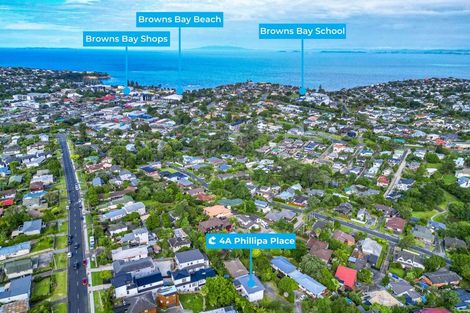 Photo of property in 1/4 Phillipa Place, Browns Bay, Auckland, 0630