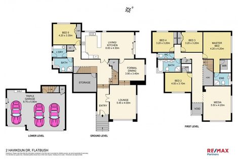 Photo of property in 2 Hawkdun Drive, Flat Bush, Auckland, 2016