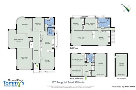 Photo of property in 107 Rongotai Road, Kilbirnie, Wellington, 6022