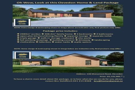 Photo of property in 128 Monument Road, Clevedon, 2582