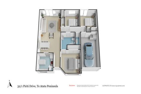 Photo of property in Waimanu Bay Village, 32/1 Piriti Drive, Te Atatu Peninsula, Auckland, 0610
