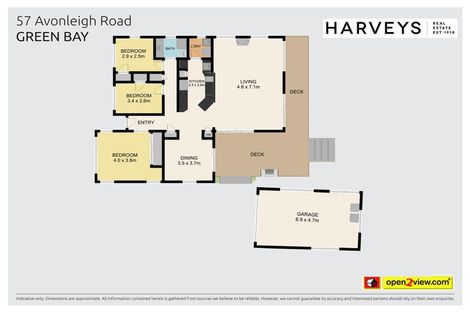 Photo of property in 57 Avonleigh Road, Green Bay, Auckland, 0604