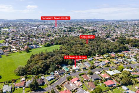 Photo of property in 19 Rosehill Drive, Rosehill, Papakura, 2113